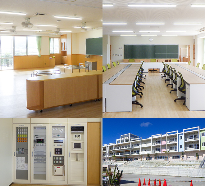 馬天小学校校舎改築工事（電気）